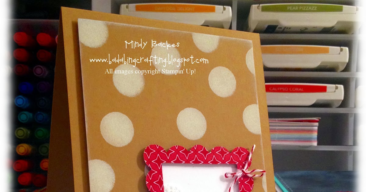 bada bing paper crafting pop place christmas tagables stampin up