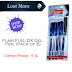 Flair Fuel DX Gel Pen 5pc at Rs. 36 – Yumedeals.com