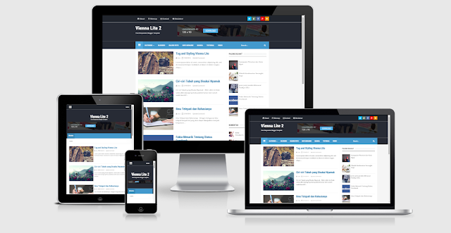 Vienna Lite 2 Responsive Blogger Template