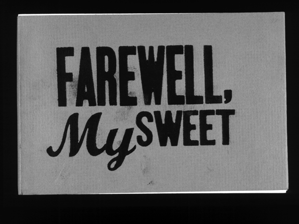 FAREWELL