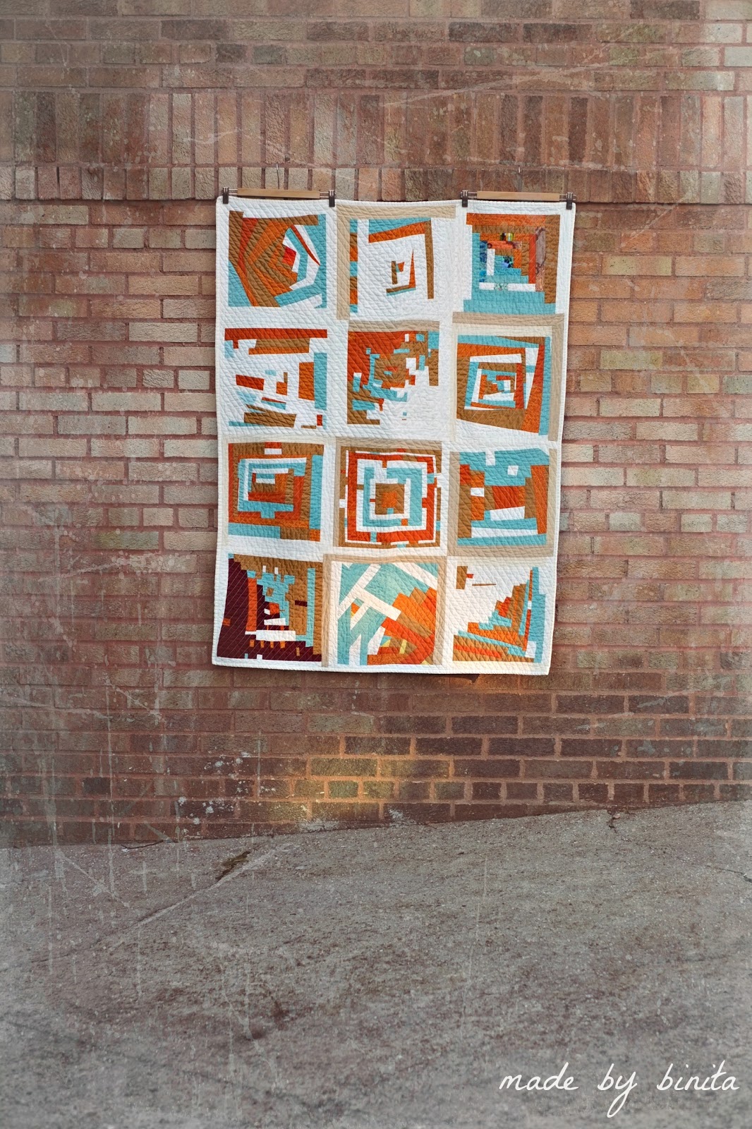 Nyc Metro Modern Quilters Guild Liberated Log Cabin