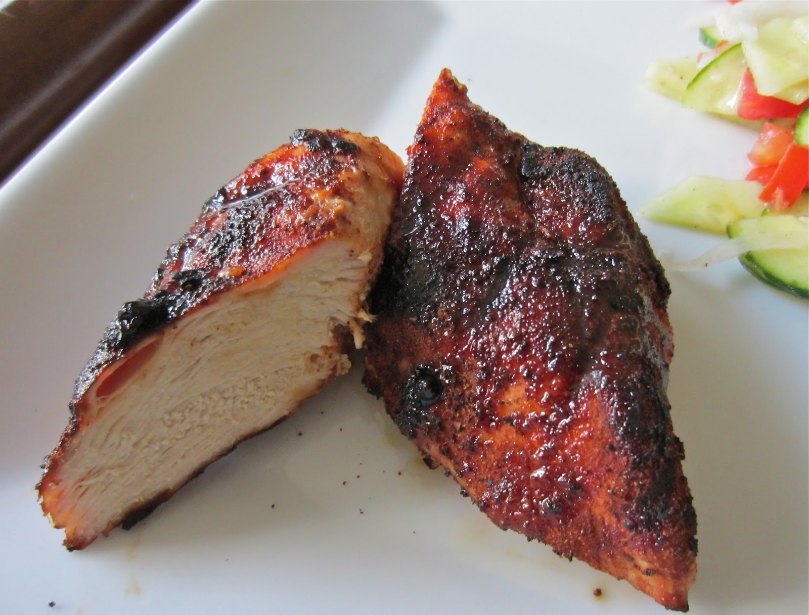 Little Mommy, Big Appetite Grilled Spiced Honey Chicken