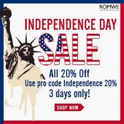 Romwe "INDEPENDENCE DAY"