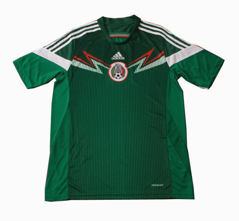 soccerfaith Mexico jersey 2014 for World Cup Brasil