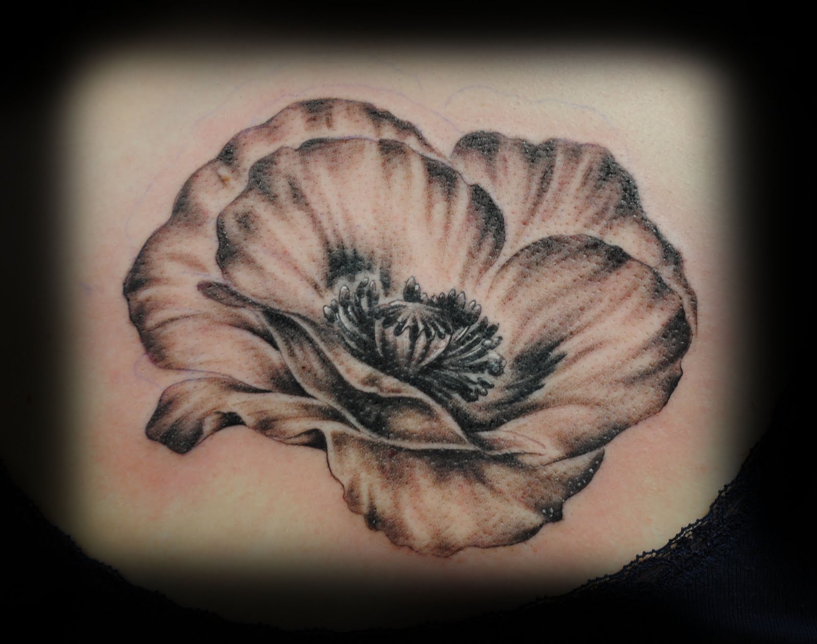 Poppy Sleeve Tattoo