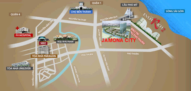 Jamona City VỊ TRÍ