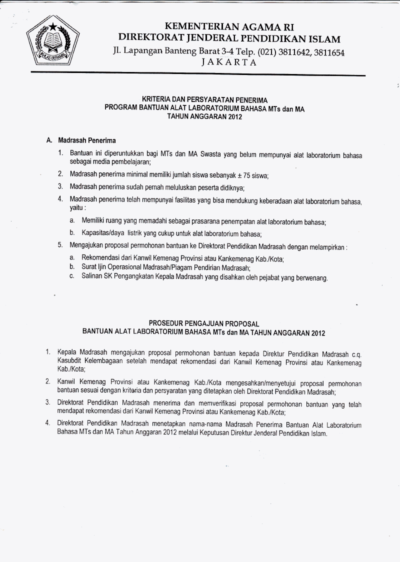 Contoh Surat Permohonan alat ke bupati GERAM Contoh Surat Permohonan alat ke bupati GERAM