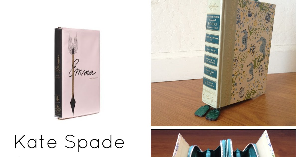 Scribbles from Emily DIY Kate Spade Book Clutch for 5