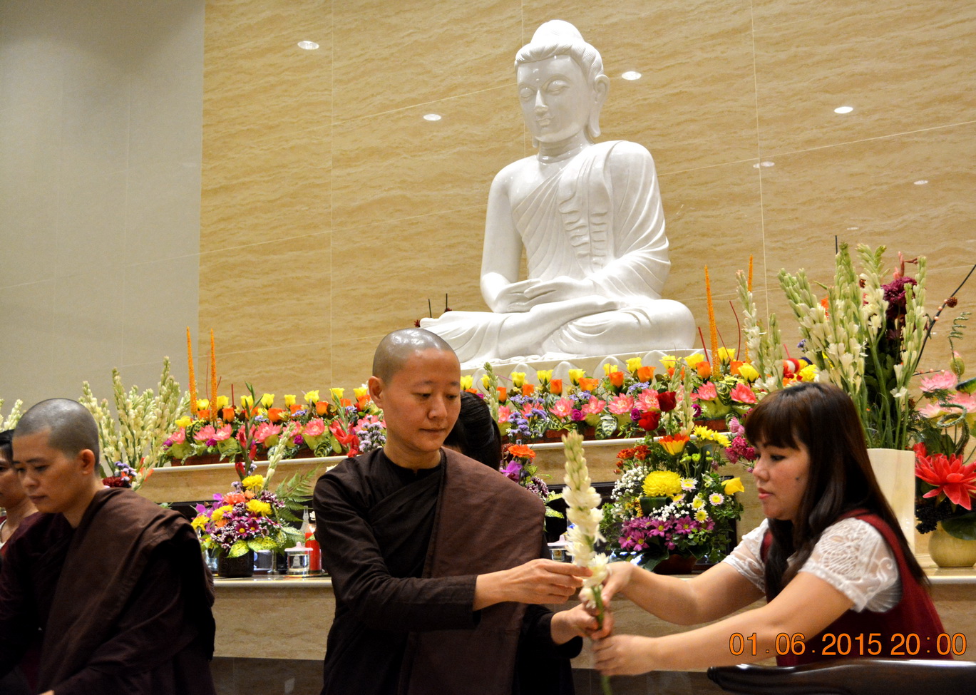 Vihara Dhammadayada Vesak Day 2559be 2015 At Vihara Dhammadayada