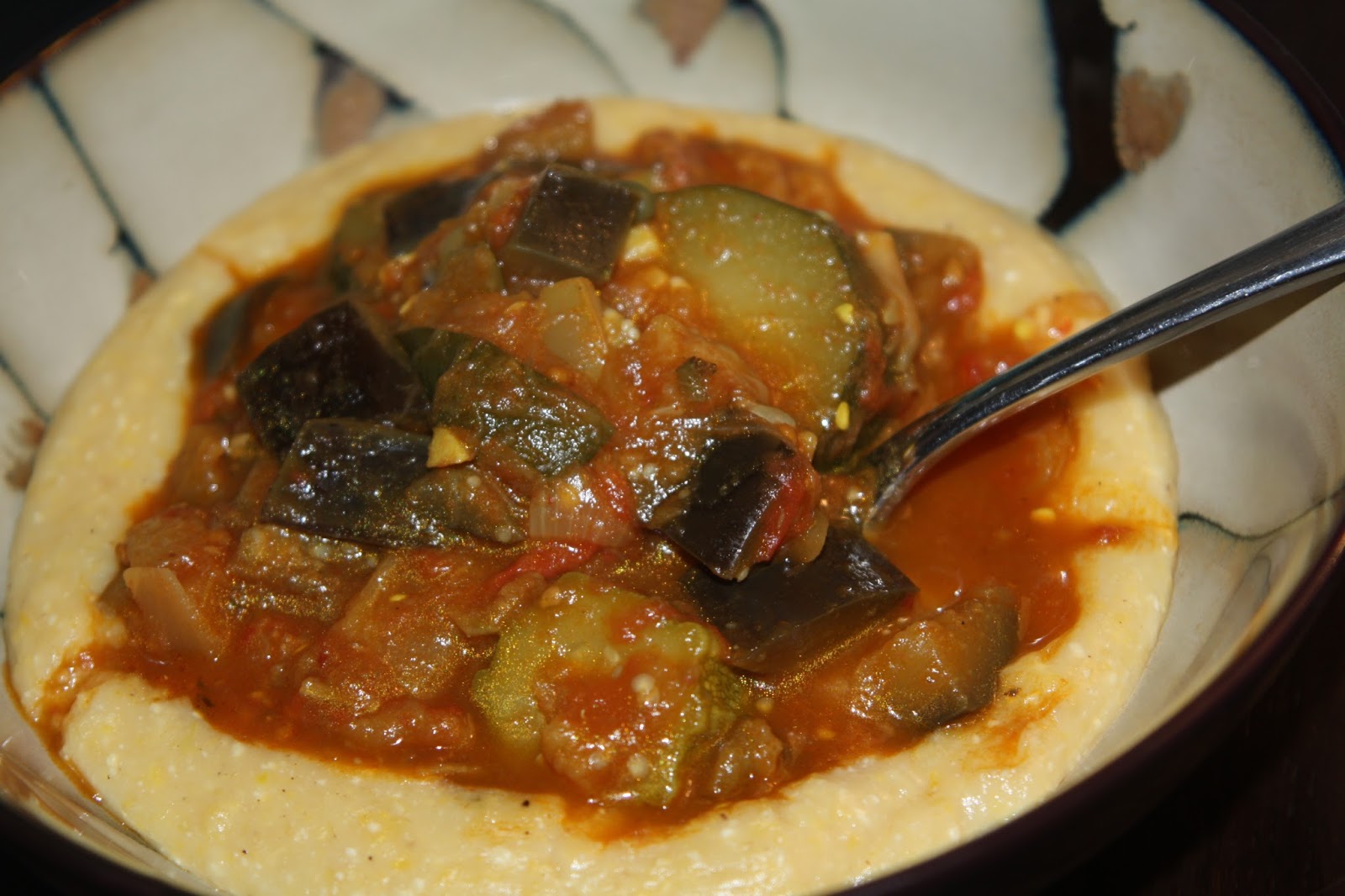 Green Urban Kitchen Mediterranean Eggplant and Zucchini Stew with