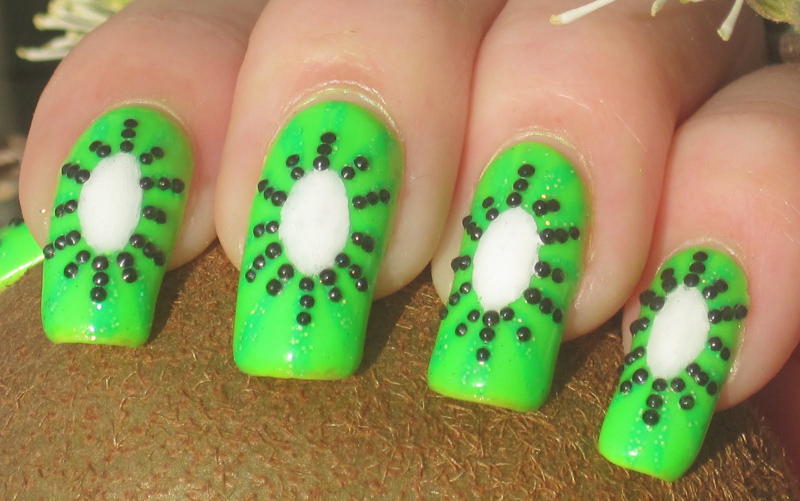 Painted Lady Fingers Kiwi! Color Club The Lime Starts Here
