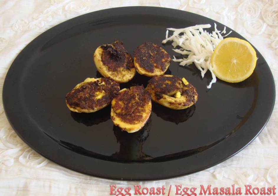 Poornima's Cook Book Egg Roast / Egg Masala Roast