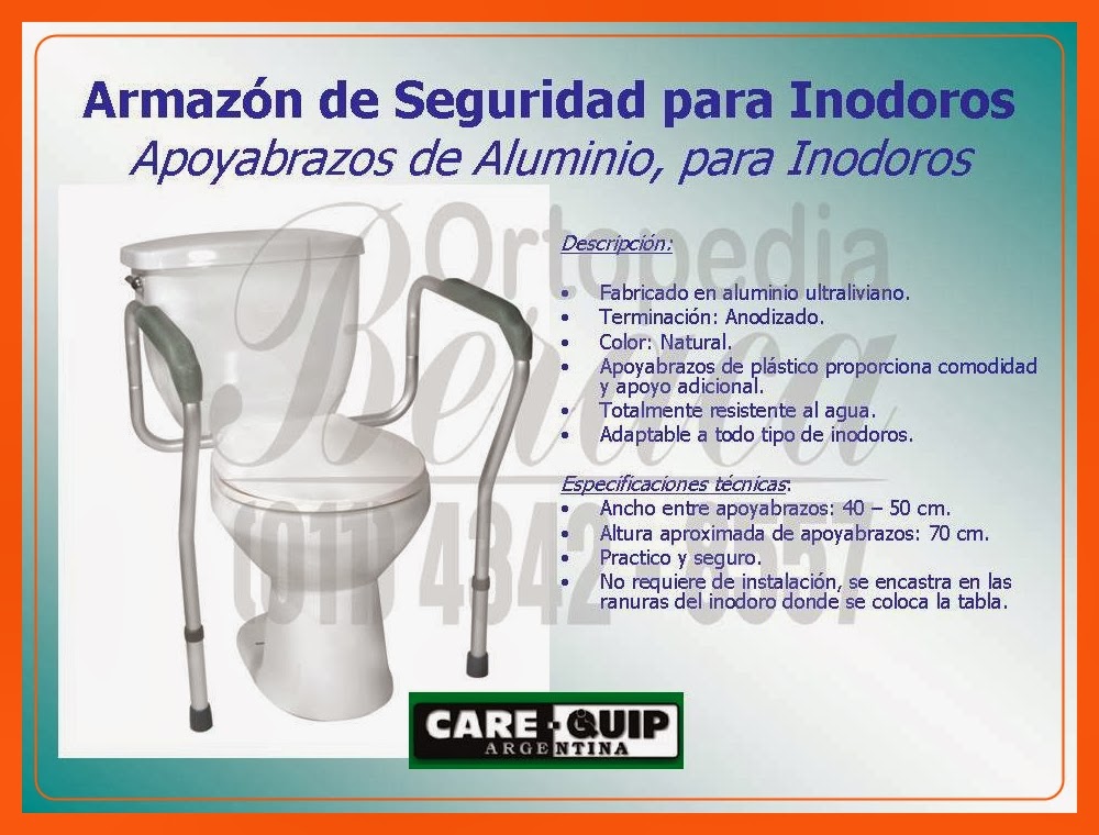 Ayuda para el Baño | Ortopedia Beraca (011) 2008-8707: Accesorios y