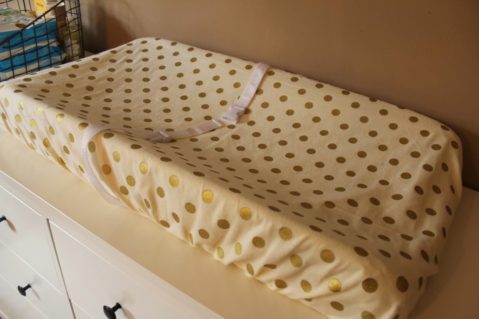 Simple June DIY Changing Pad Cover