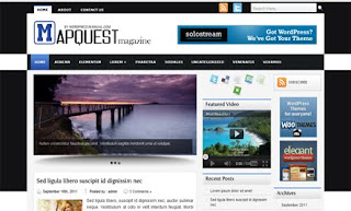 Mapquest WordPress Theme