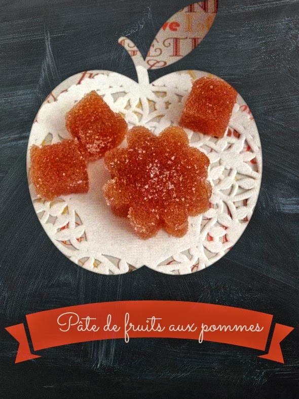 Pâte de fruits aux pommes Miam ! Des biscuits