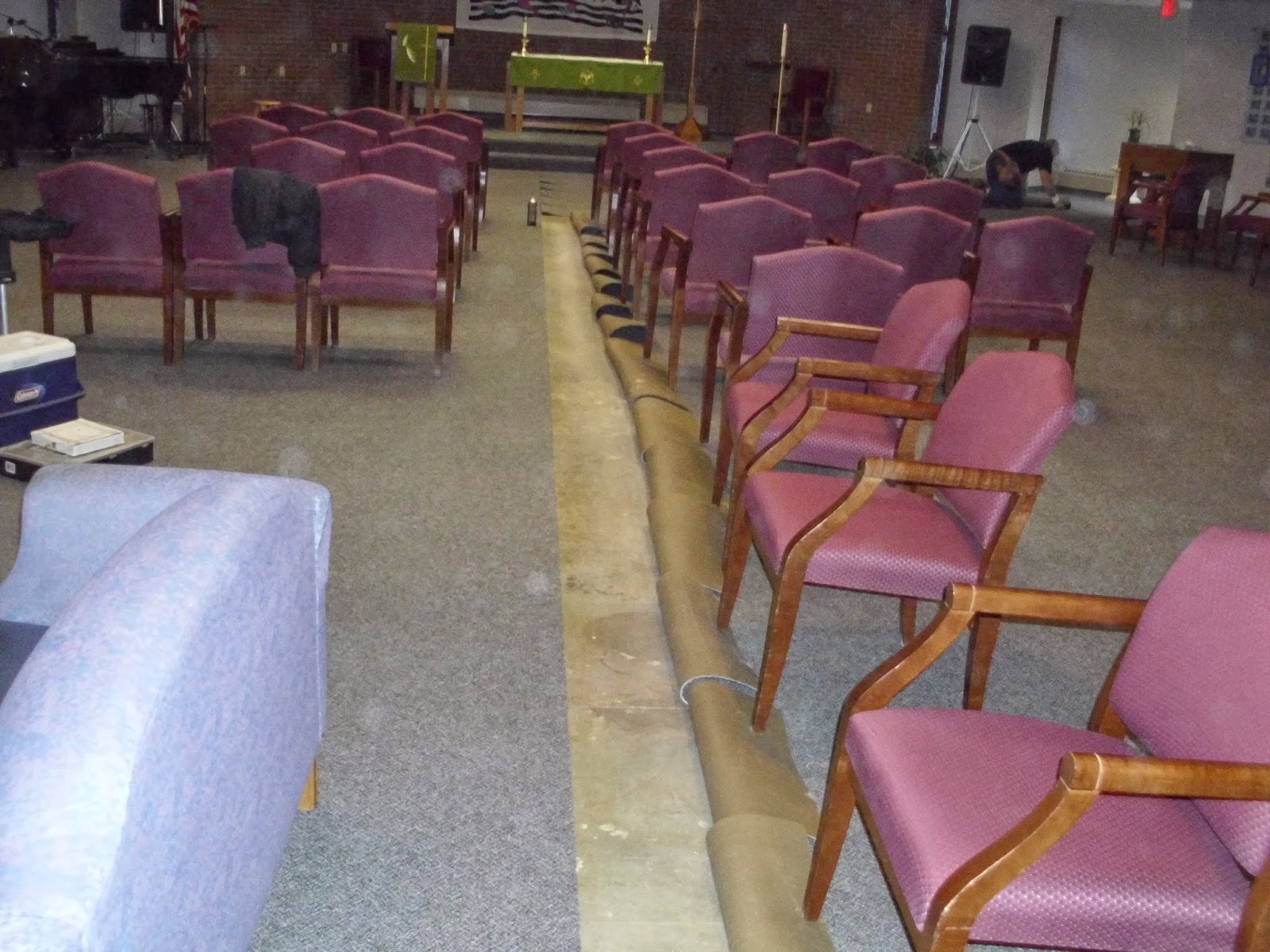 DRS Sound November 2014 Hearing Loop Installation by DRS Sound Inc