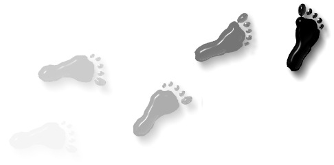 Traces Footsteps