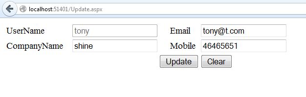 submit asp form net in