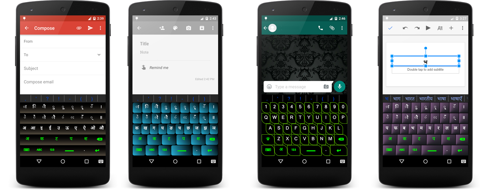 Patternlogics Hindi Keyboard for Android™