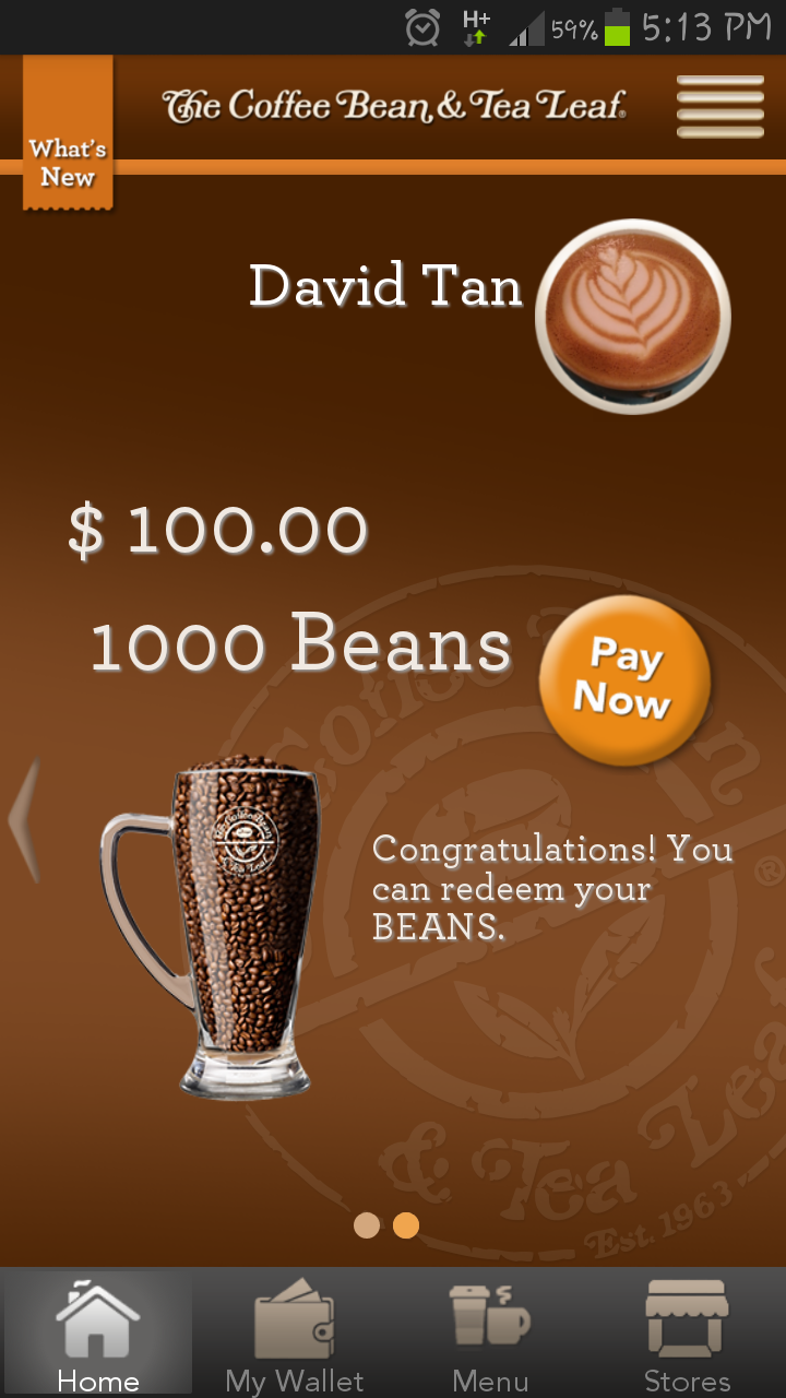 The random world of everbluec Introducing The Coffee Bean & Tea Leaf