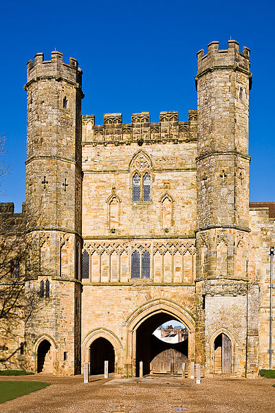 The Battle Abbey Gatehouse is another well preserved section of the abbey. Photo: WikiMedia.org.