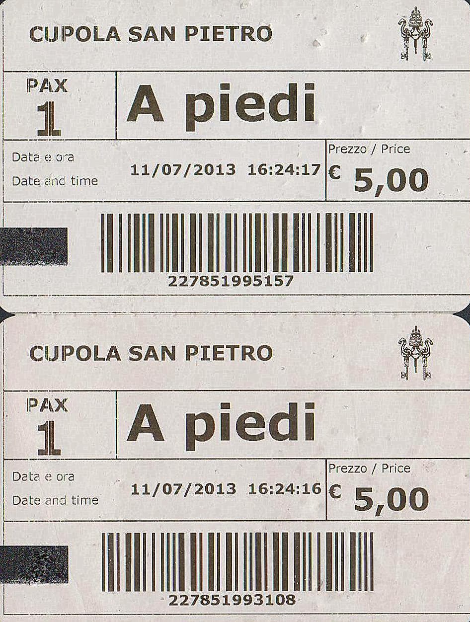 The traveler's drawer VATICANO. Cupola di San Pietro