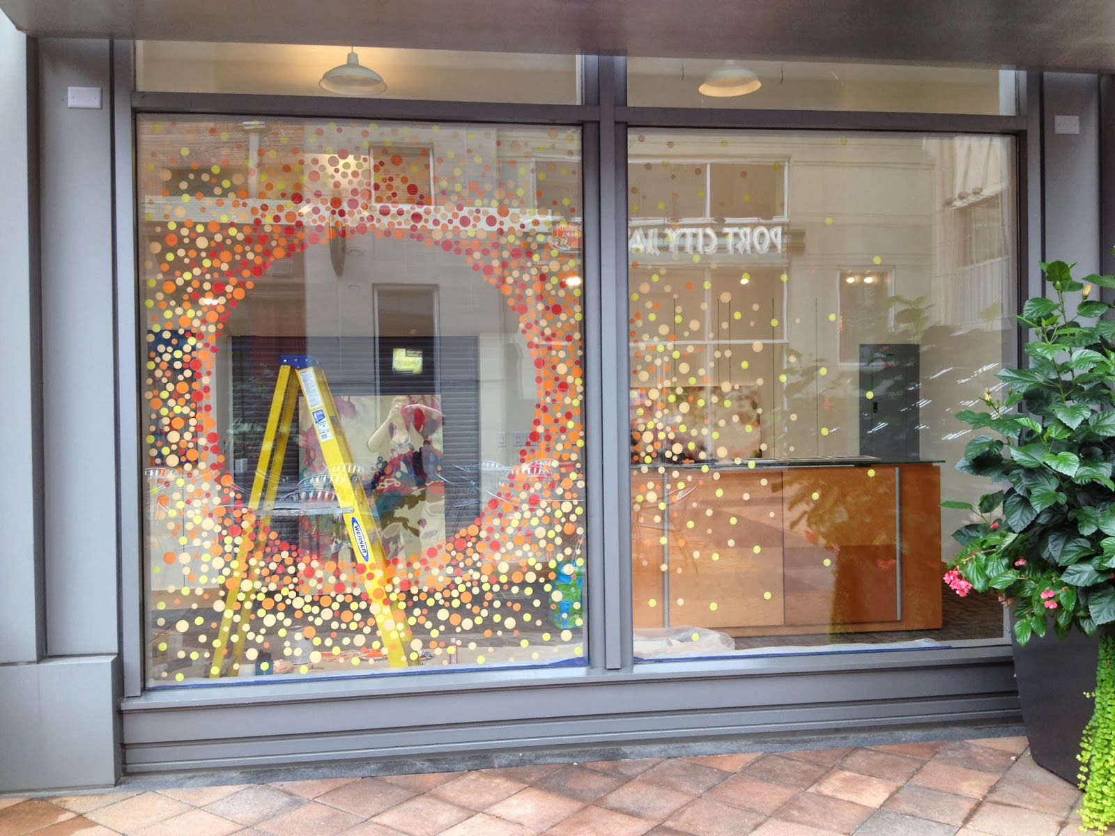 Kathryn Godwin Visual Artist Sozo Gallery Window Display