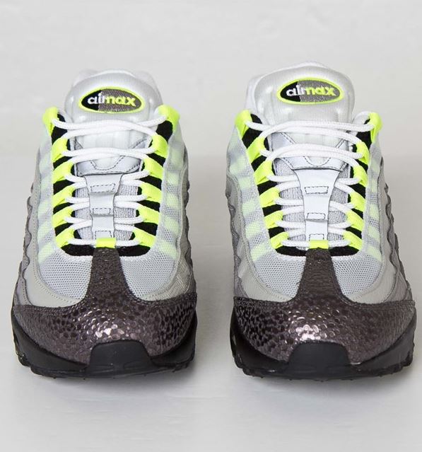 THE SNEAKER ADDICT: Nike Air Max 95 OG Premium Safari + Reflective Sneakers Available (Detailed 