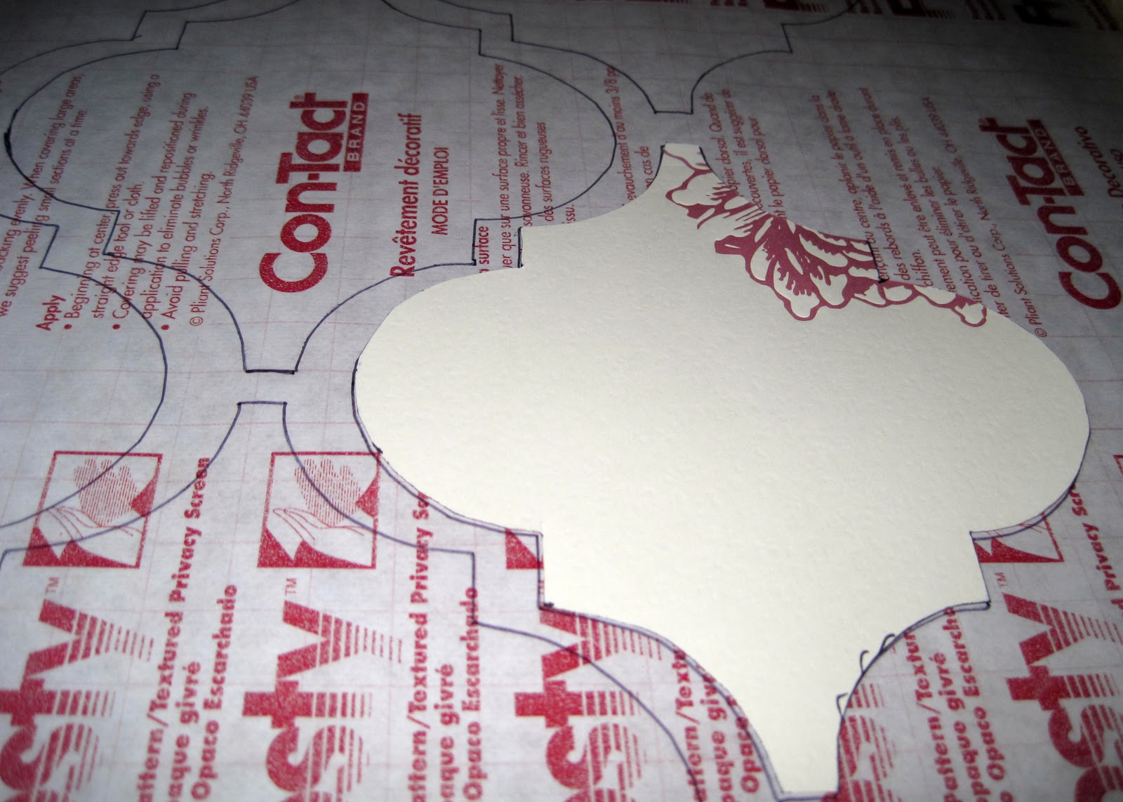 Bake it. Create it. Love it. DIY Contact Paper Window Treatment