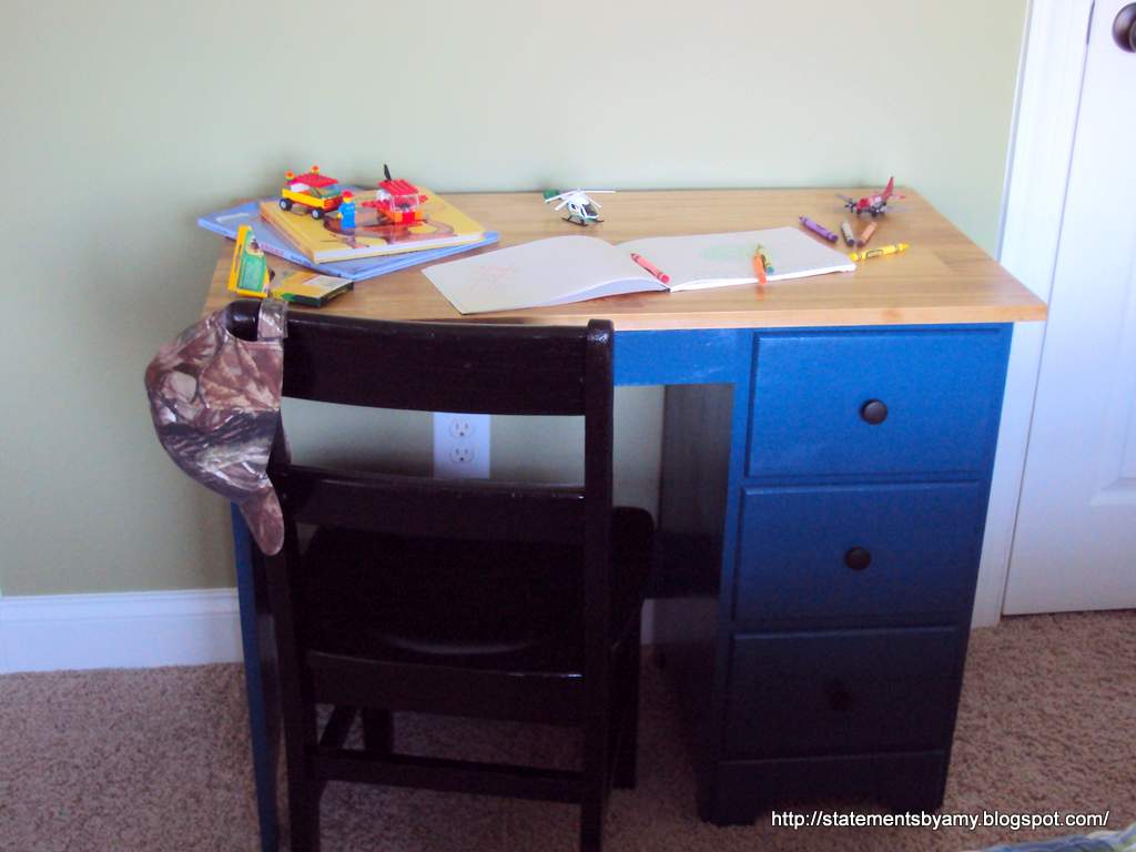 Statements Painted/Stained Desk
