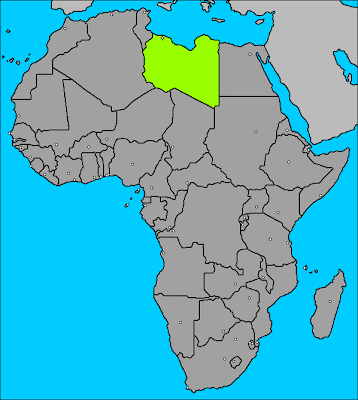 libia en el mapa
