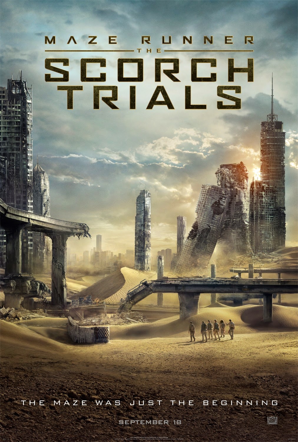 MAZE RUNNER THE SCORCH TRIALS Trailer and Poster The Entertainment