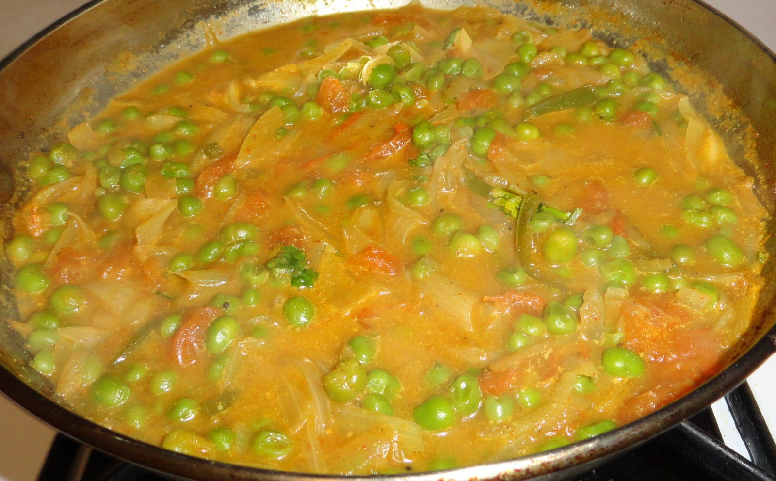 My Hobbies Green Peas Masala