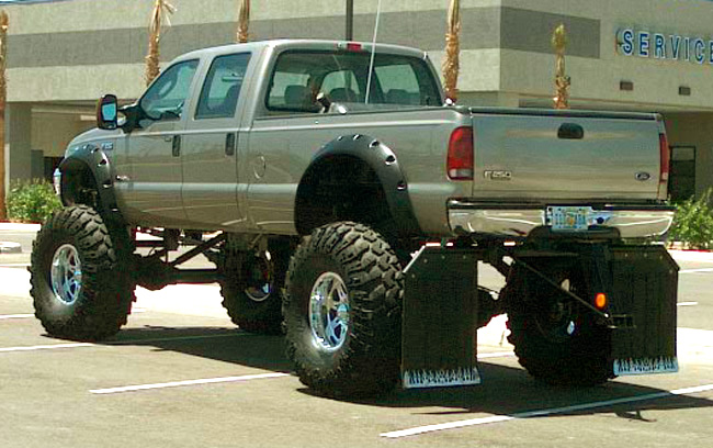 Lifted Ford Rear - Giant ford trucks lifted up. Lifted Ford Rear - Giant