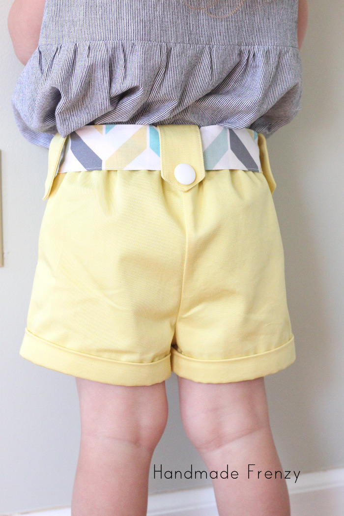 The Clover Shorts - A Willow & Co Pattern