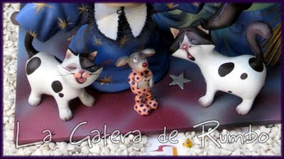 Detalle felino del Ninot Infantil indultado. H. I. Gran Vía La Cerámica