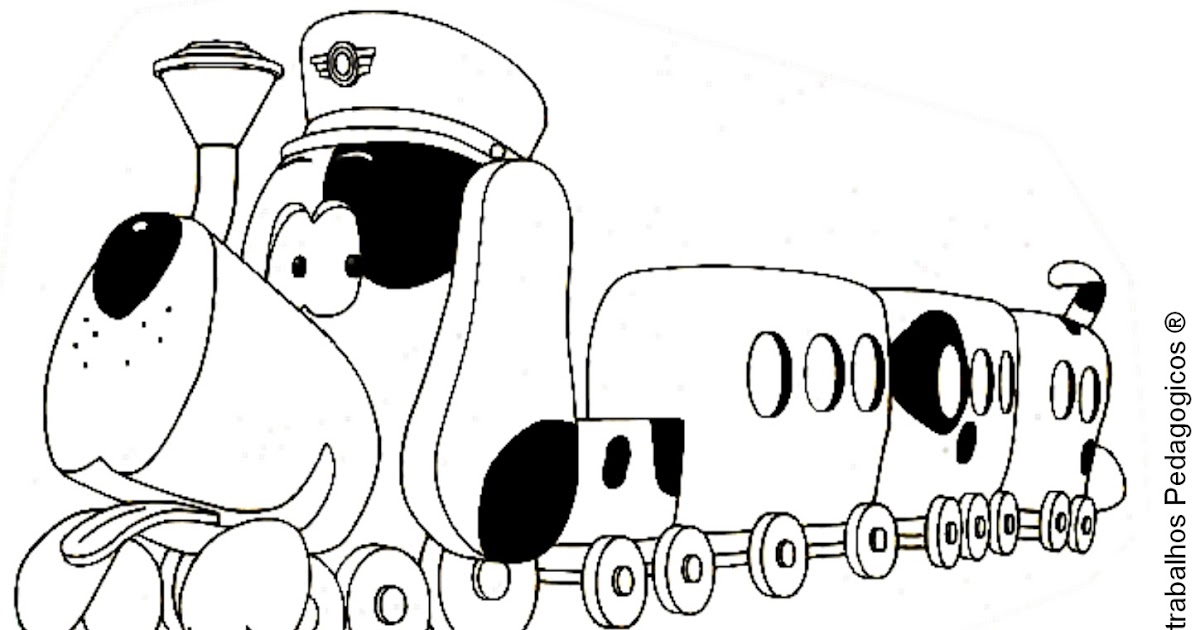 Meus Trabalhos Pedagogicos Desenhos Colorir Ticket Toc Parte 2