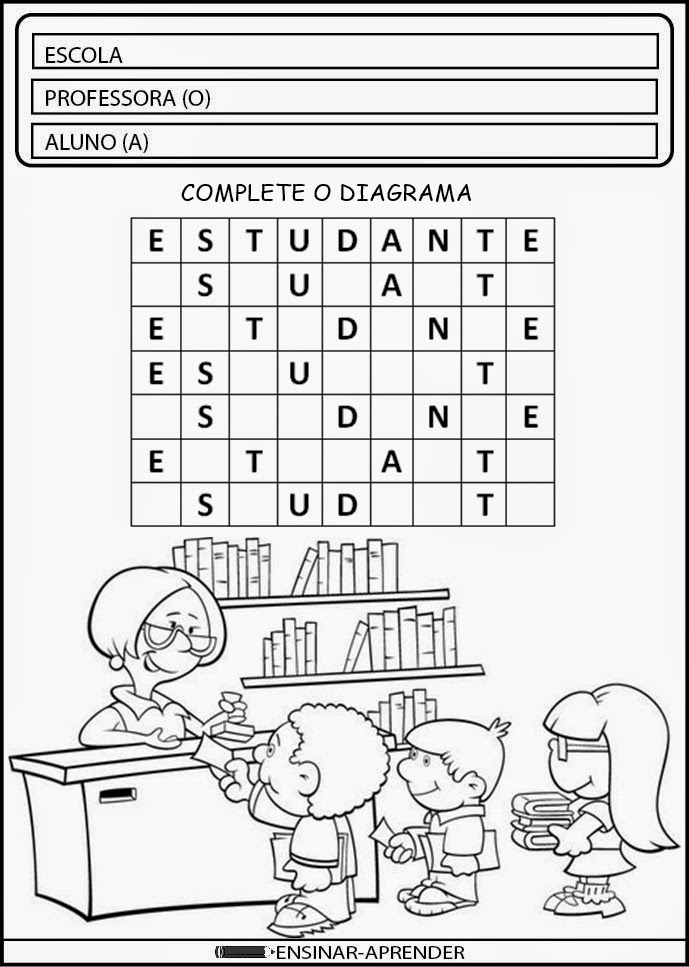 ATIVIDADES ESCOLARES DIA DO ESTUDANTE | Atividades Educação Infantil