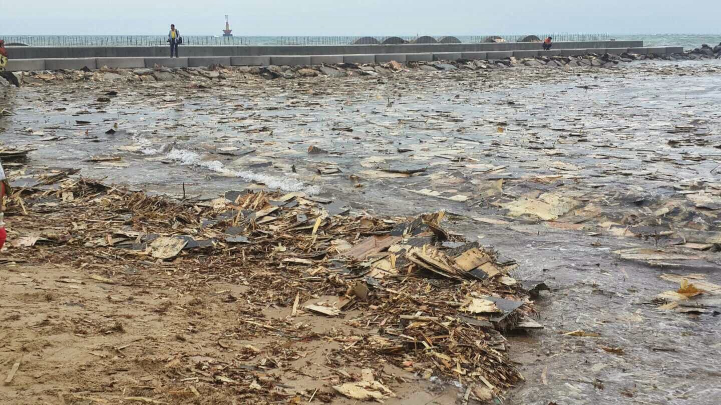 Korea Marine Litter Institute in OSEAN The biggest beach of Korea