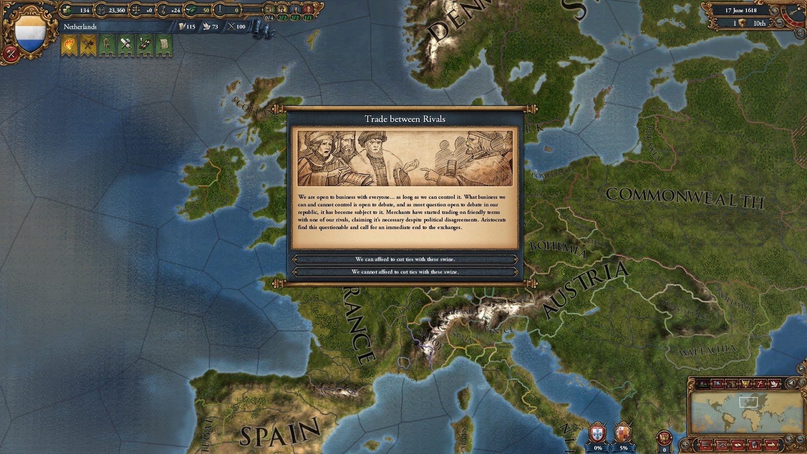how to get money in europa universalis 4
