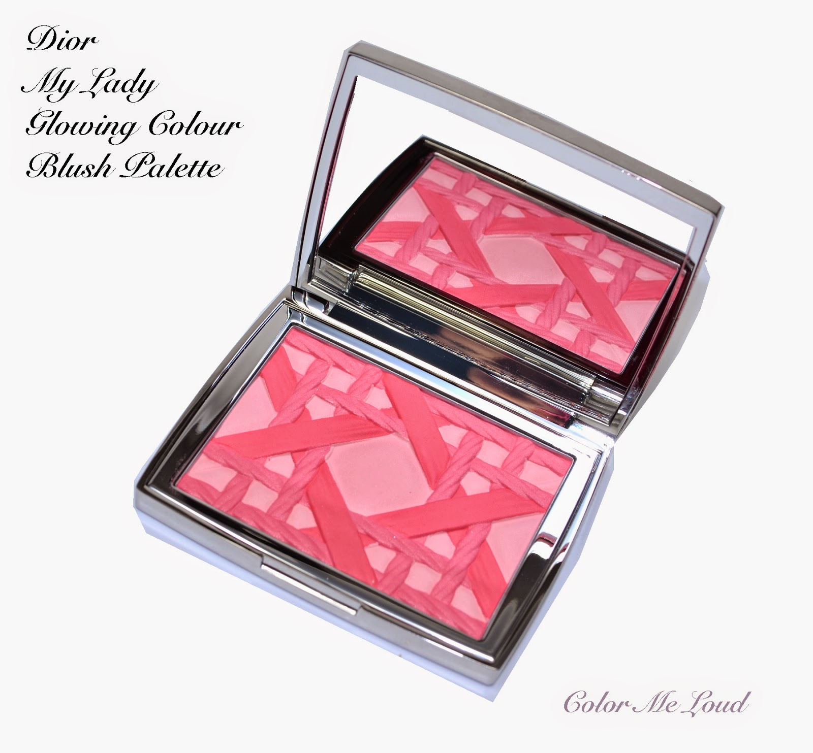 Dior My Lady Glowing Colour Blush Palette in Soft Coral, Review, Swatches & Comparison