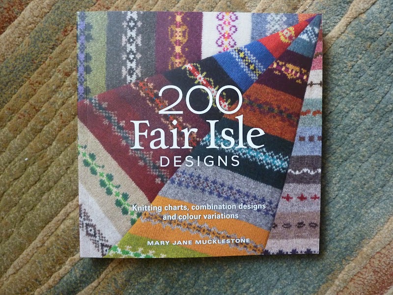 Yellow, Pink and Sparkly More Fair Isle