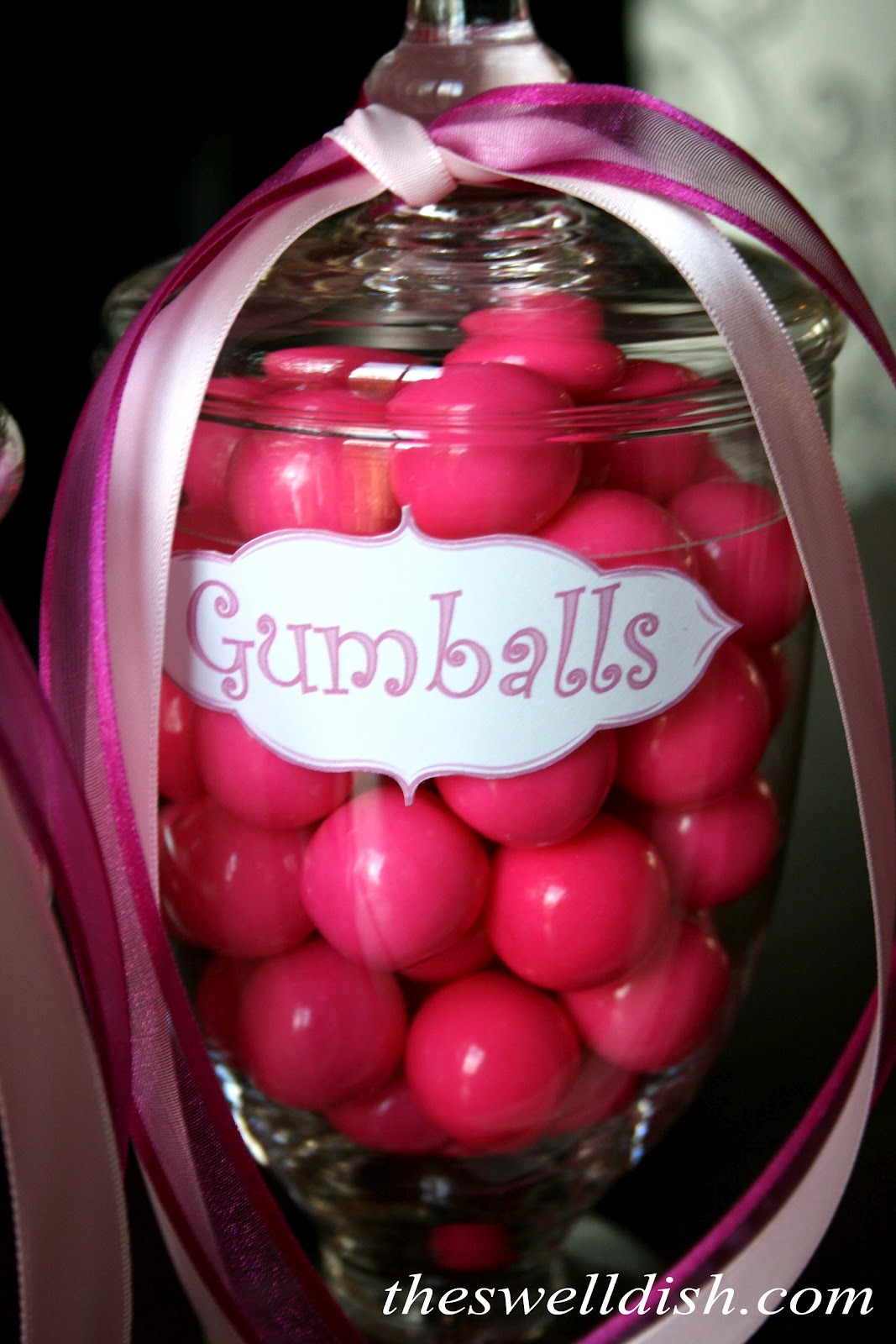 The Swell Dish Sweet Shoppe Birthday Party Candy Jar Labels Free Printable