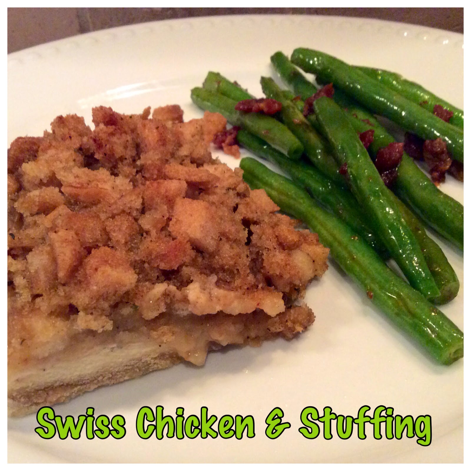The Teacher Dish Swiss Chicken & Stuffing