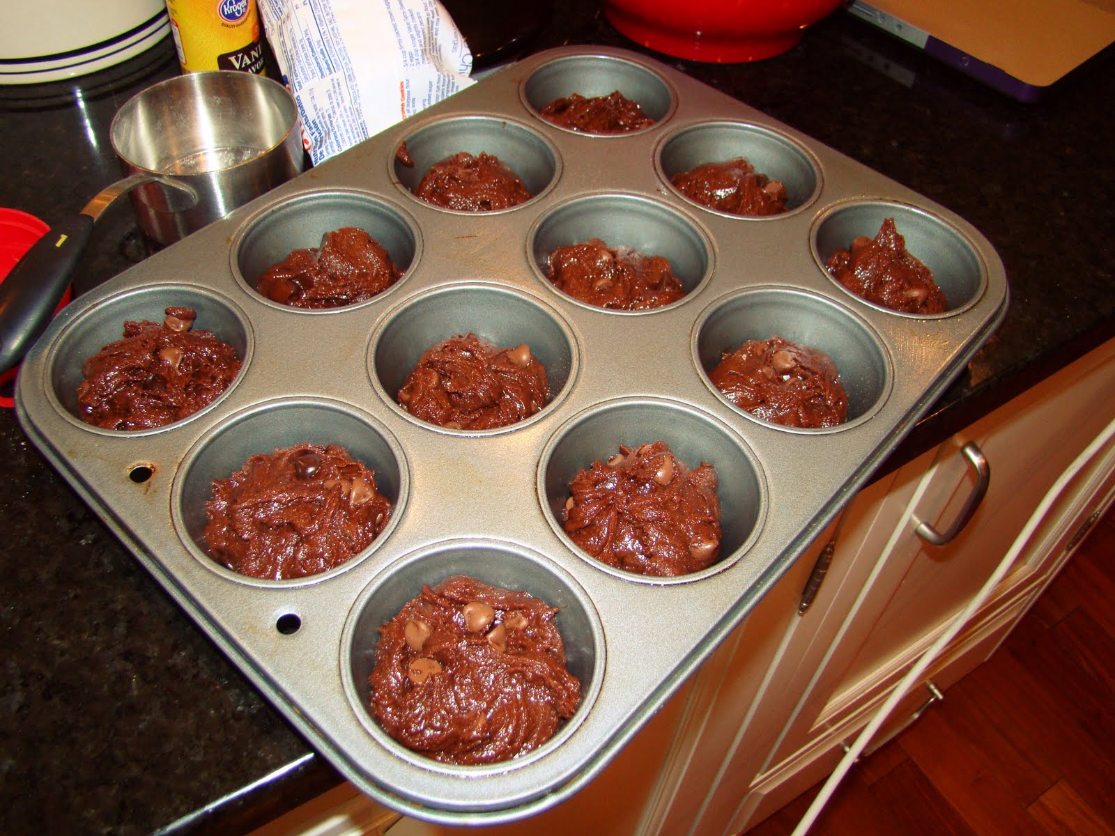 A Girl And Her Apron. Recipe 4 Peanut Butter Chocolate Brownie Cups.