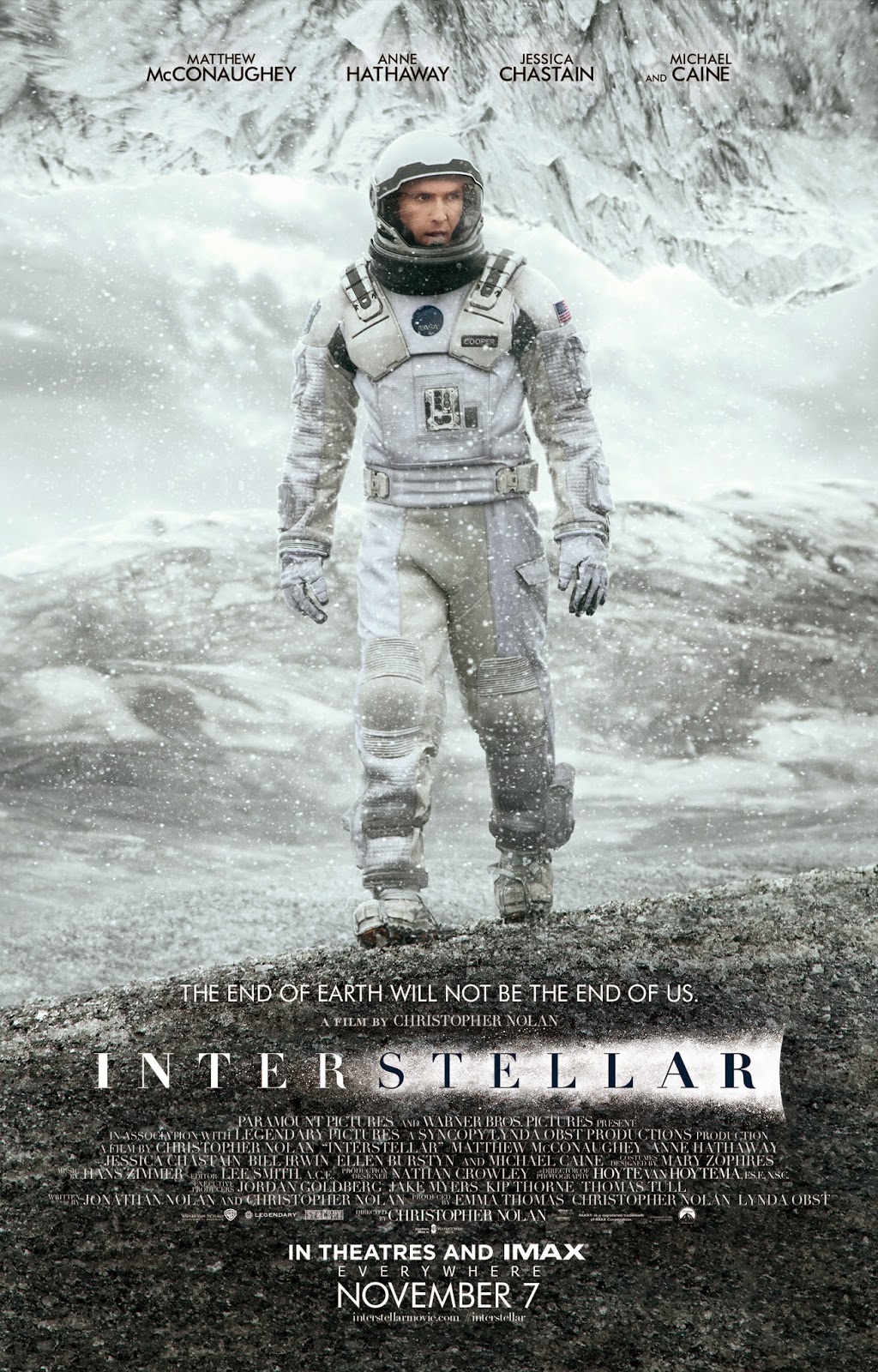 Allie's Entertainment Blog Check Out "INTERSTELLAR" Poster Debut And