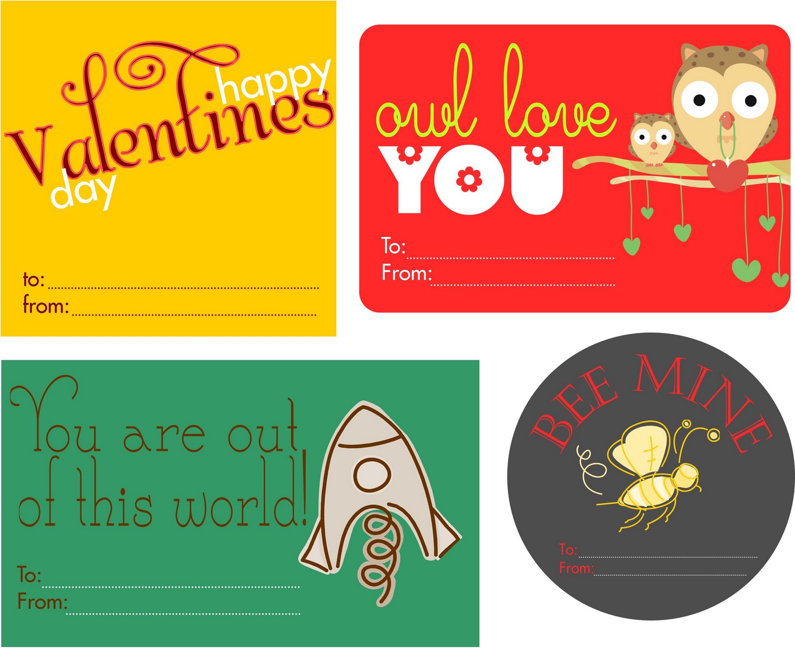 Embellish: {free printable} Valentines Day Tags