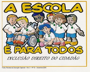 Nossa escola é para todos!!!