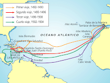 LOS CUATRO VIAJES DE COLÓN